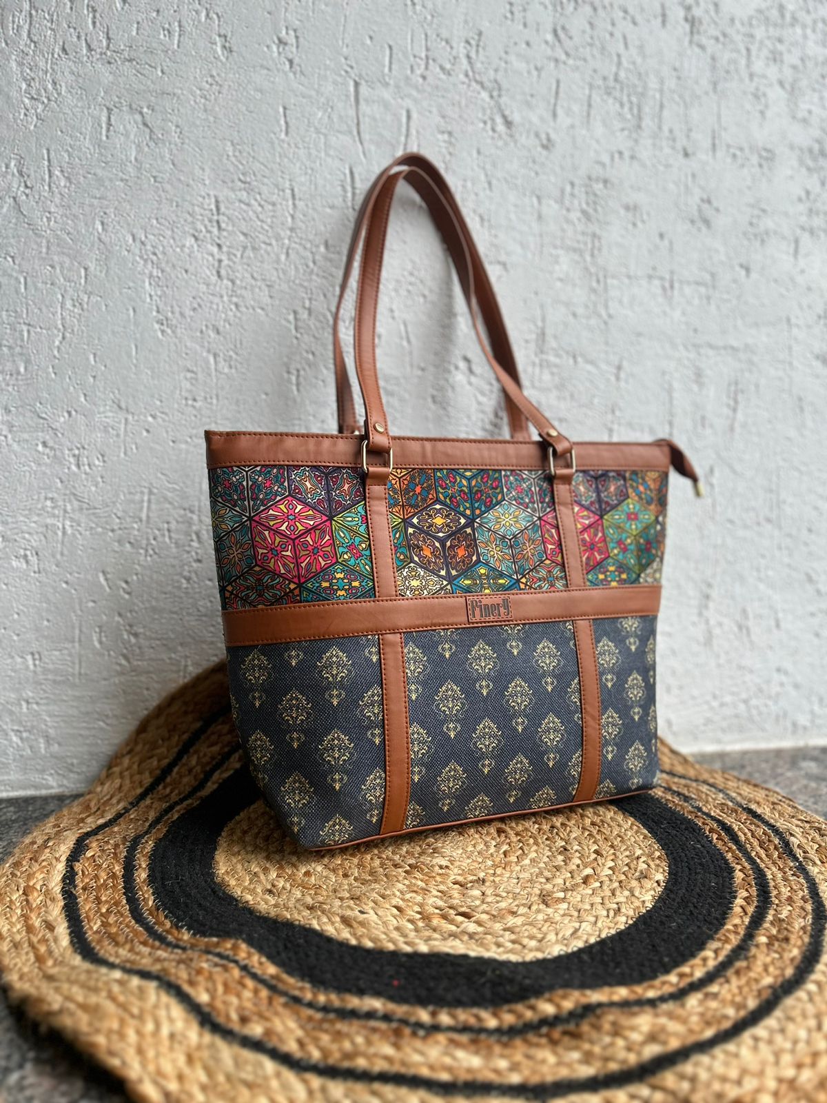 FINERY COLORFUL TOTE